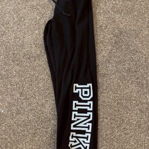 PINK black sweatpants
